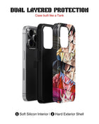 iPhone 16 Pro Max Tank Case | Anime (Saiyan Faces)