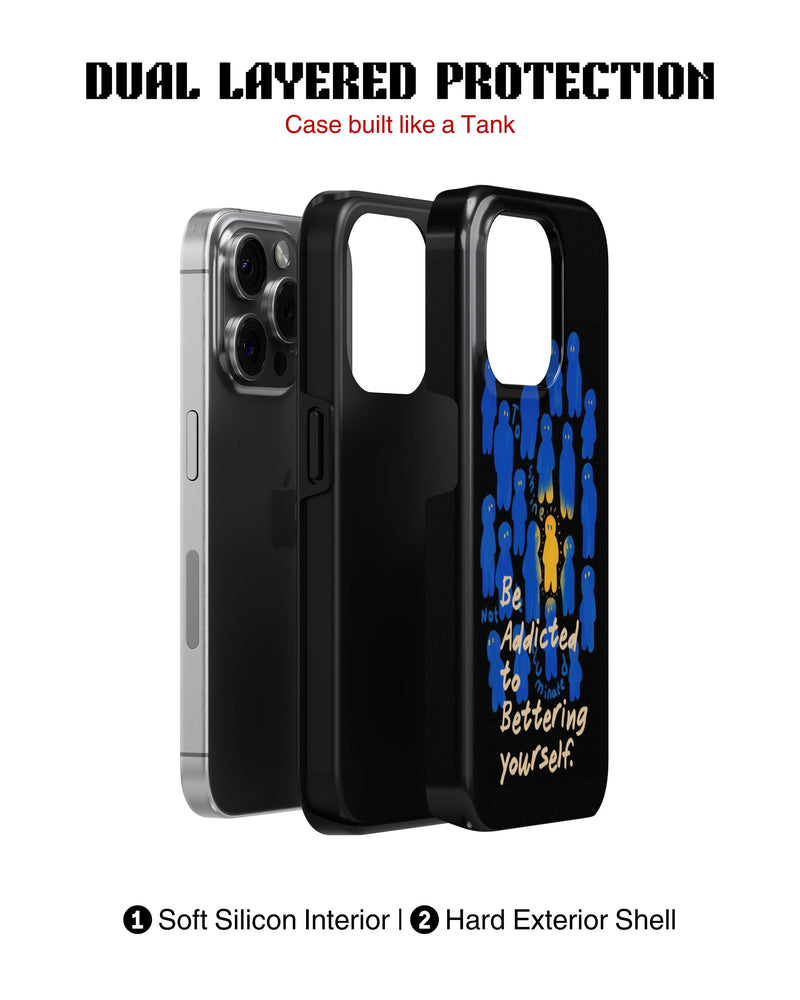 iPhone 16 Pro Max Tank Case | Modernism (Self Upgrade)