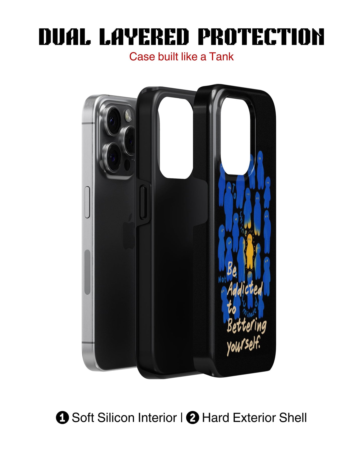 iPhone 12 Pro Tank Case | Modernism (Self Upgrade)