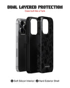 iPhone 12 Pro Tank Case | Textures (Shadow Bloom)