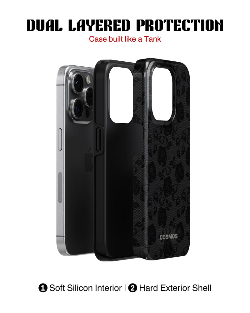 iPhone 12 Pro Tank Case | Textures (Shadow Bloom)