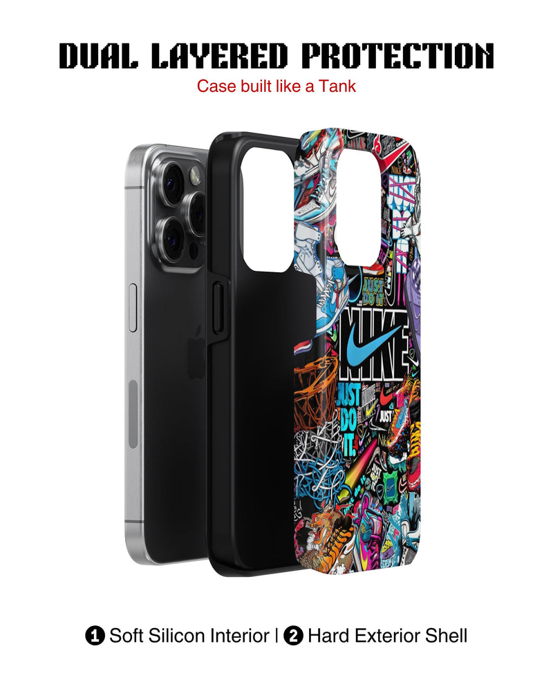 iPhone 17 Pro Tank Case | Modernism (Sneaker Riot)