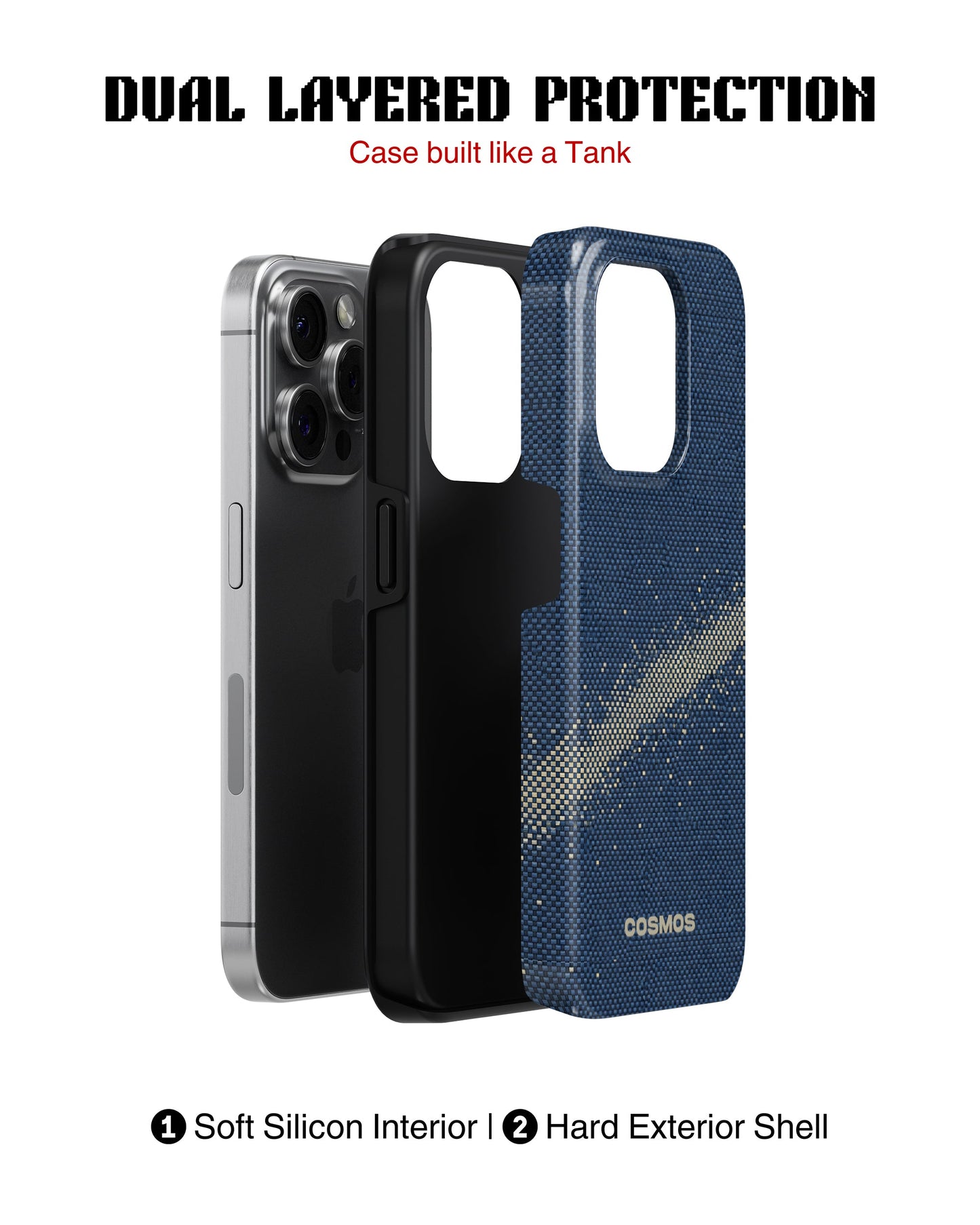 iPhone 12 Pro Tank Case | Textures (Star Drift)