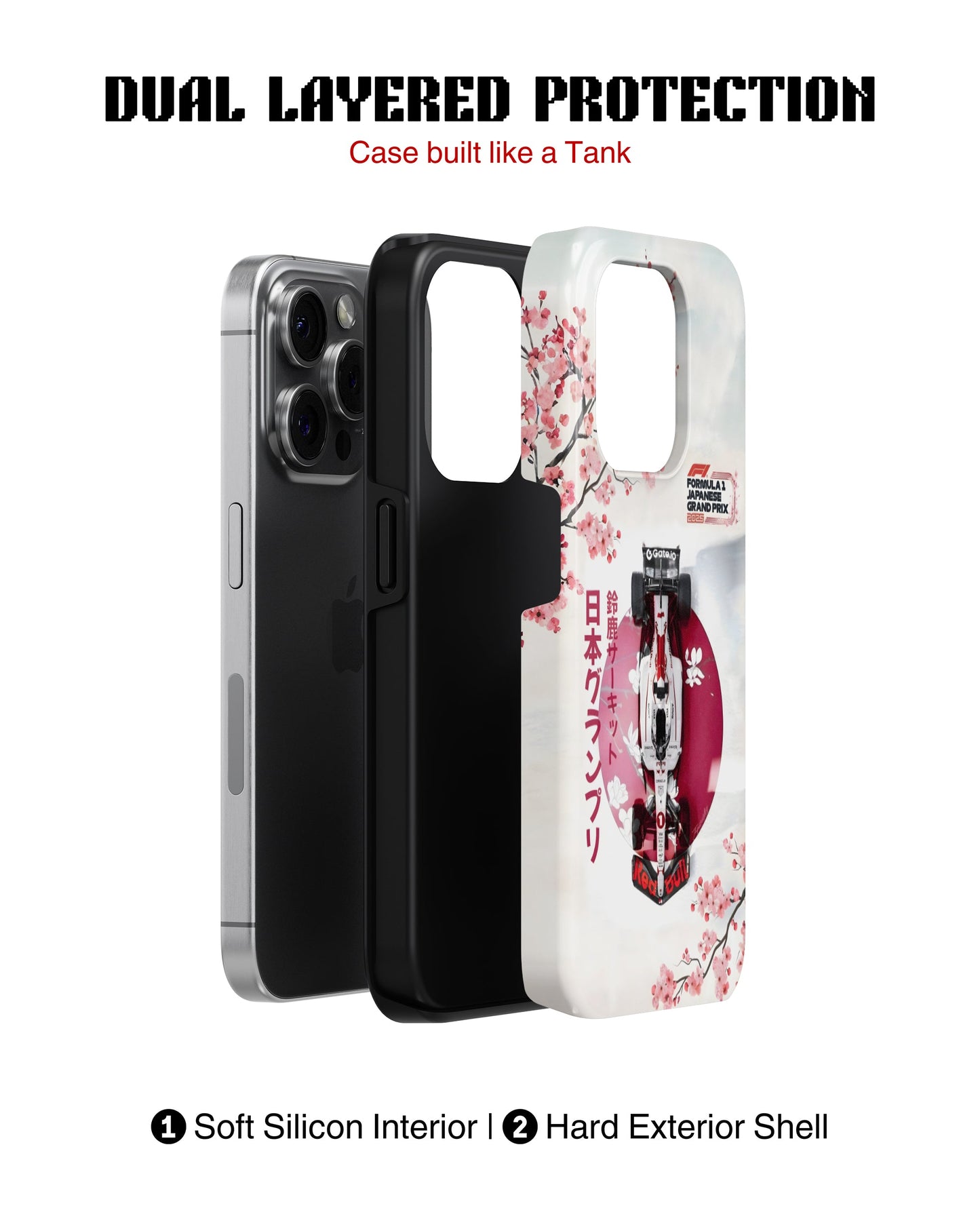 iPhone 12 Pro Tank Case | Formula 1 (Suzuka Grid)