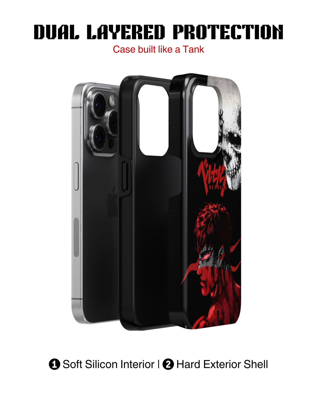 iPhone 12 Pro Tank Case | Anime (The Eclipse)
