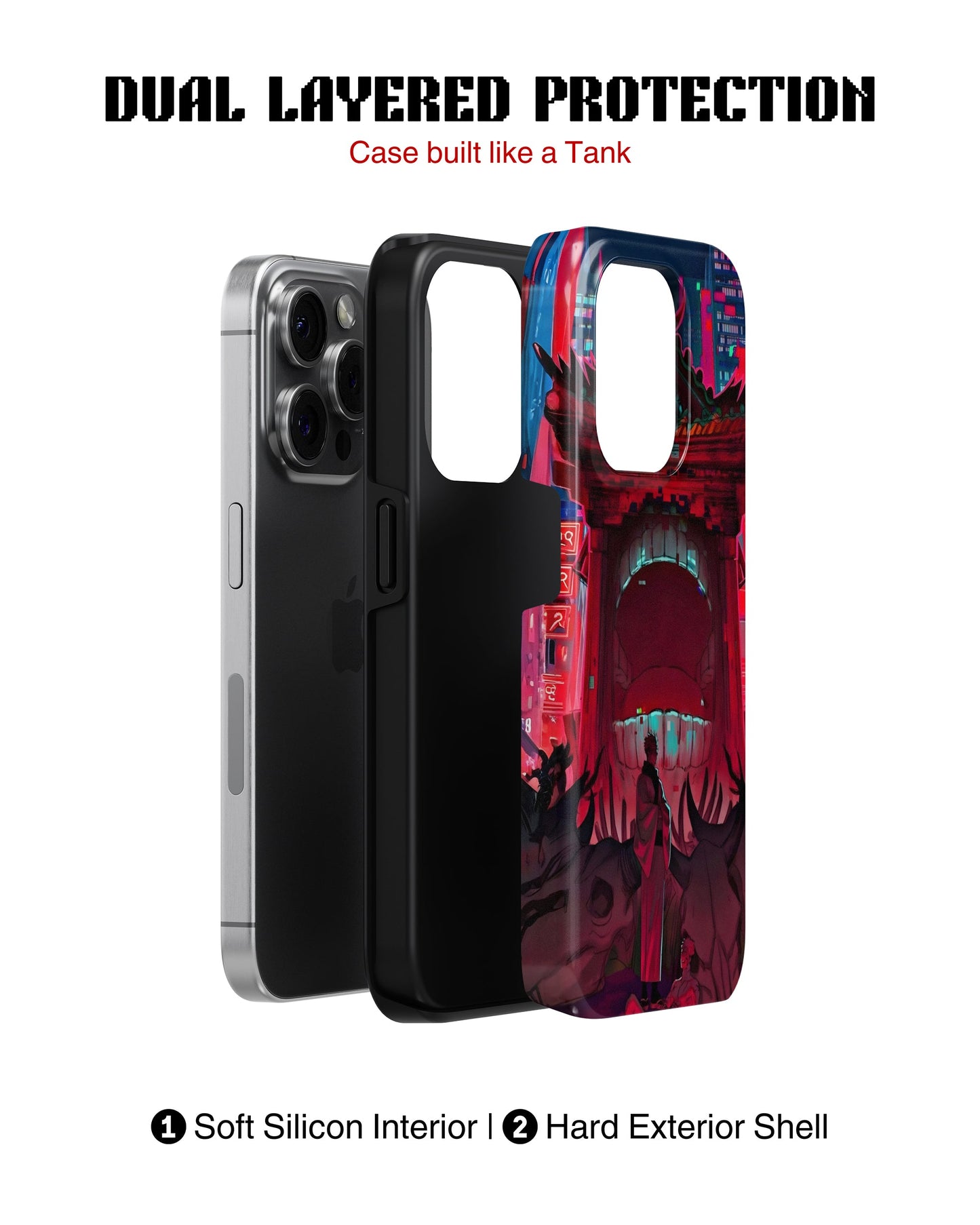 iPhone 16 Pro Tank Case | Anime (The Shrine)