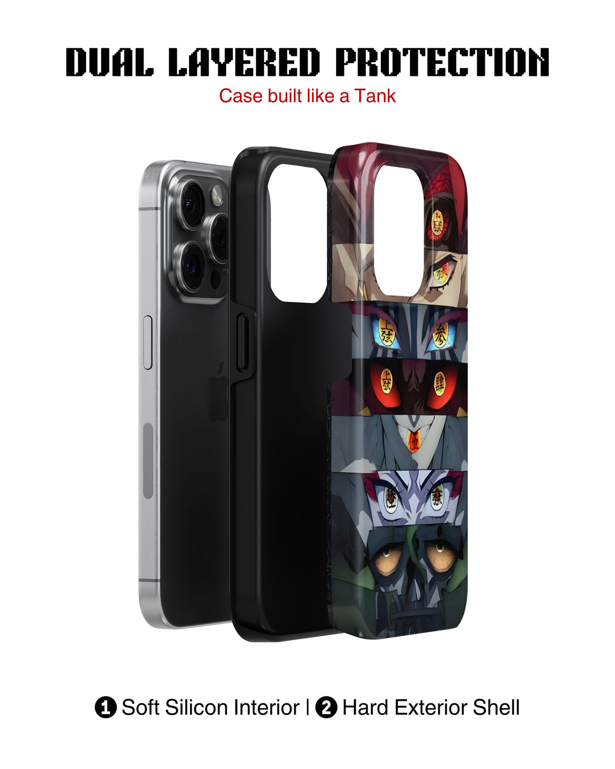 iPhone 13 Pro Tank Case | Anime (The Upper Moons)