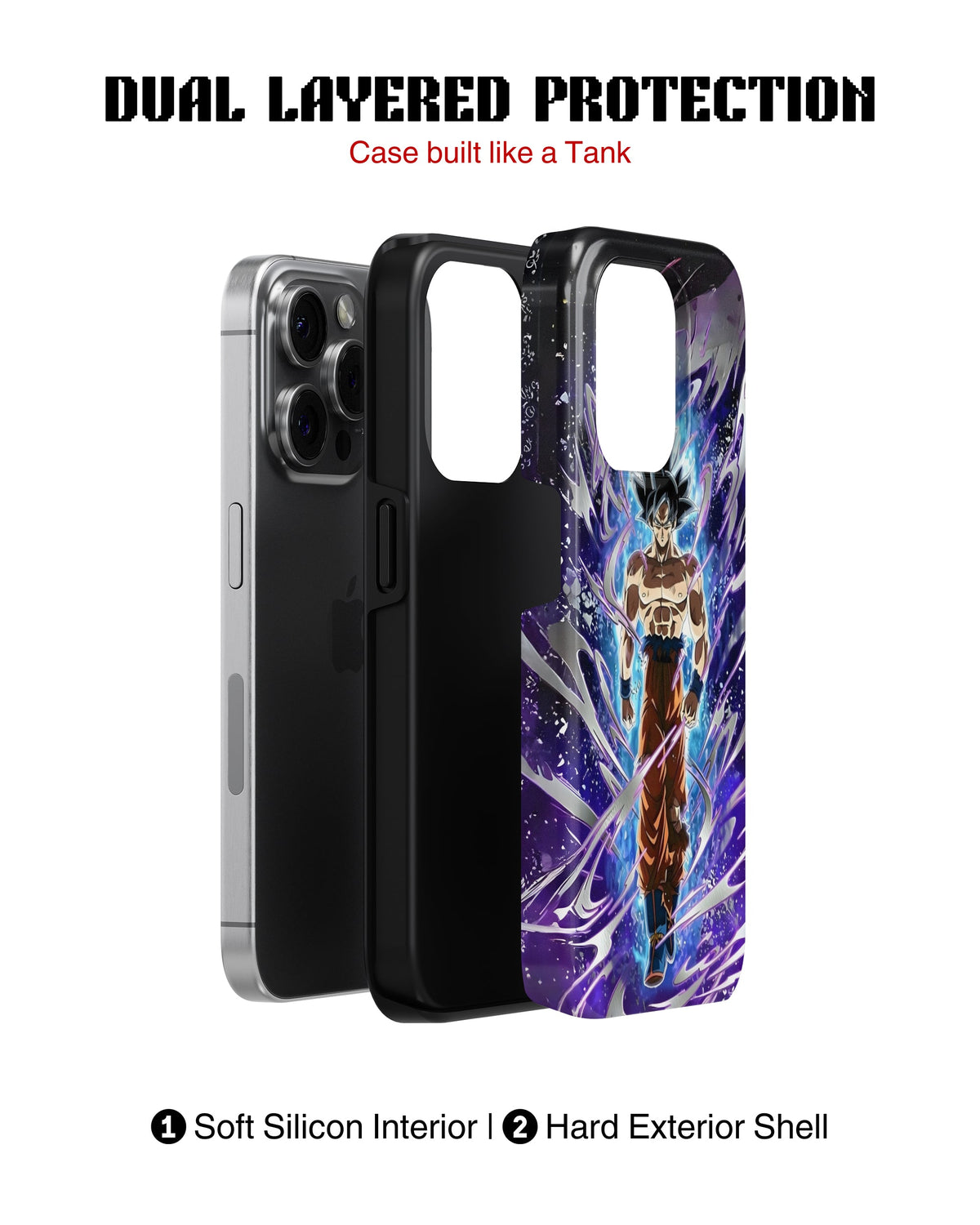 iPhone 15 Pro Max Tank Case | Anime (Ultra Ascension)