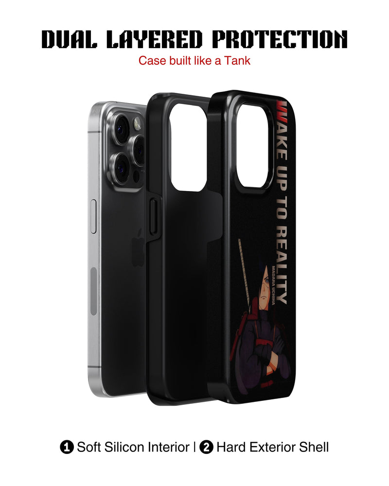 iPhone 15 Pro Max Tank Case | Anime (Wake up to Reality)