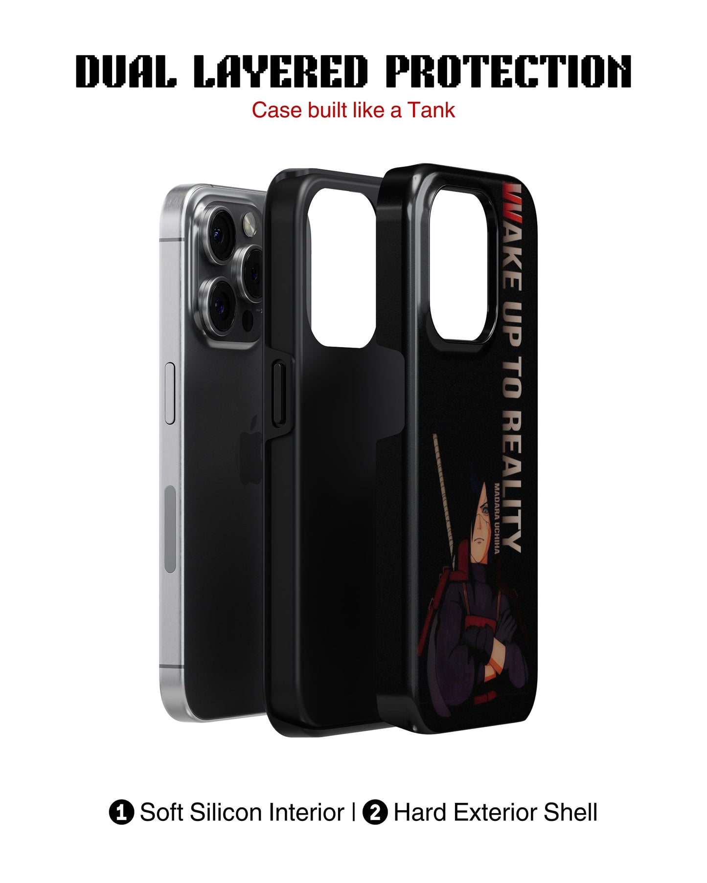 iPhone 13 Pro Tank Case | Anime (Wake up to Reality)