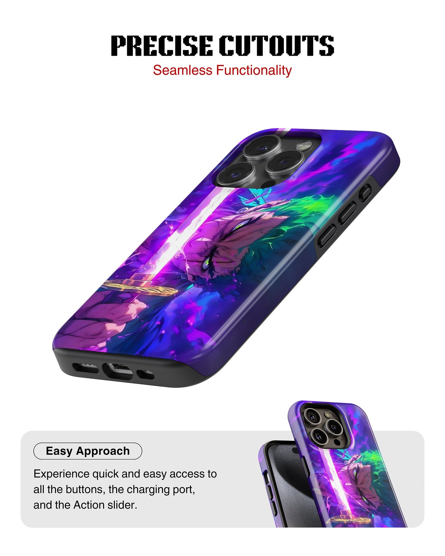 iPhone 14 Pro Max Tank Case | Anime (Blade Awakening)