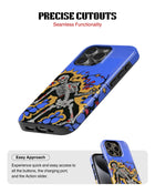 iPhone 17 Pro Tank Case | Modernism (Bone Bloom)