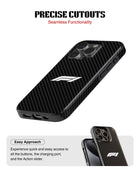 iPhone 15 Pro Tank Case | Formula 1 (Carbon Grid)