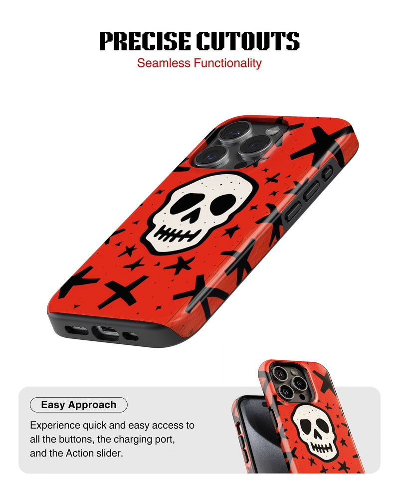 iPhone 17 Pro Max Tank Case | Modernism (Dead Stars)