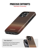 iPhone 16 Pro Max Tank Case | Textures (Desert Loom)