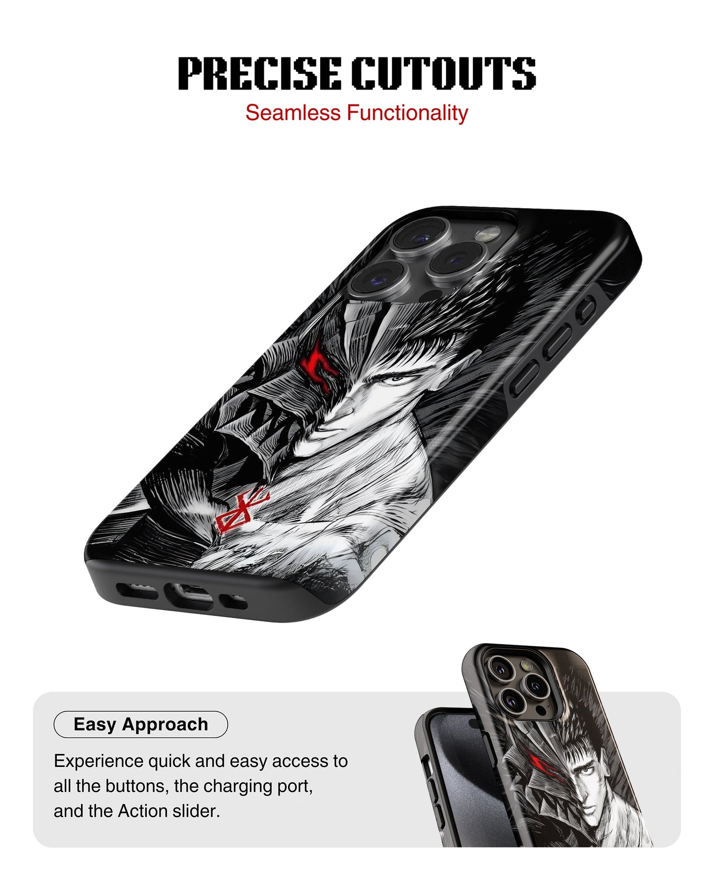 iPhone 12 Pro Tank Case | Anime (Fatebound)