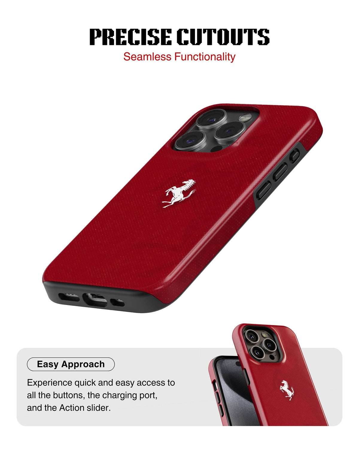 iPhone 16 Pro Tank Case | Formula 1 (Ferrari)