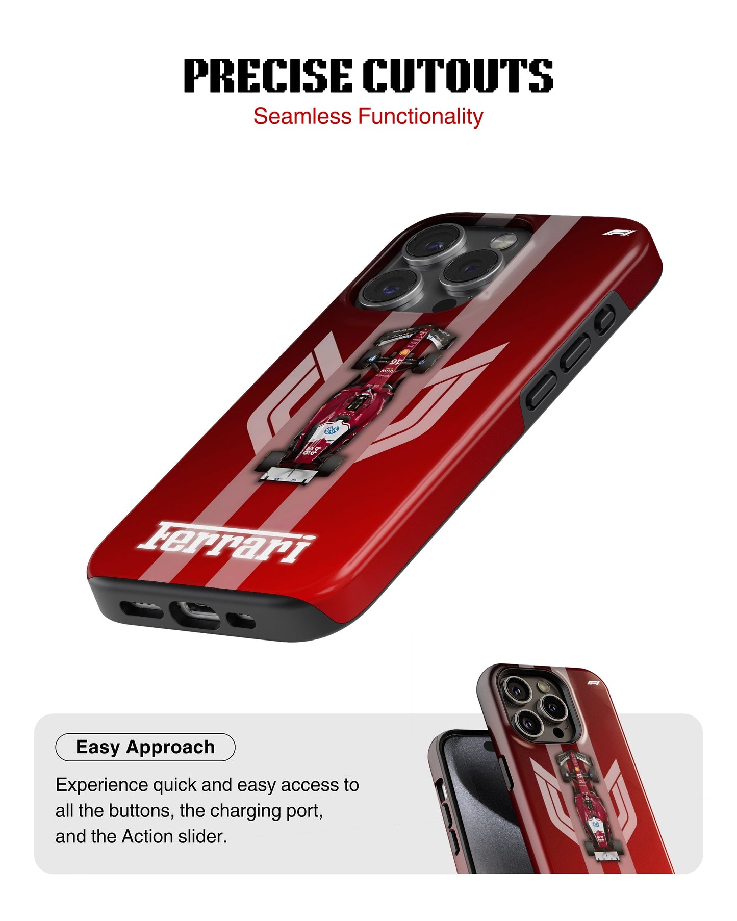 iPhone 17 Pro Tank Case | Formula 1 (Ferrari Classics)