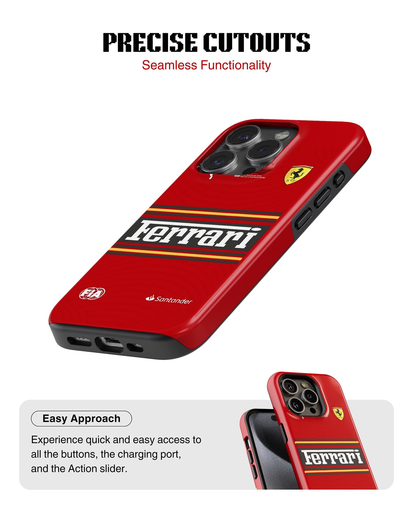 iPhone 14 Pro Tank Case | Formula 1 (Ferrari F1)