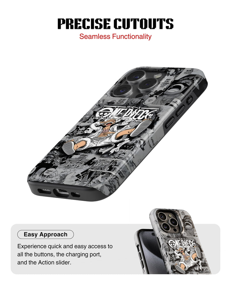 iPhone 17 Pro Tank Case | Anime (Gear 5 Luffy)