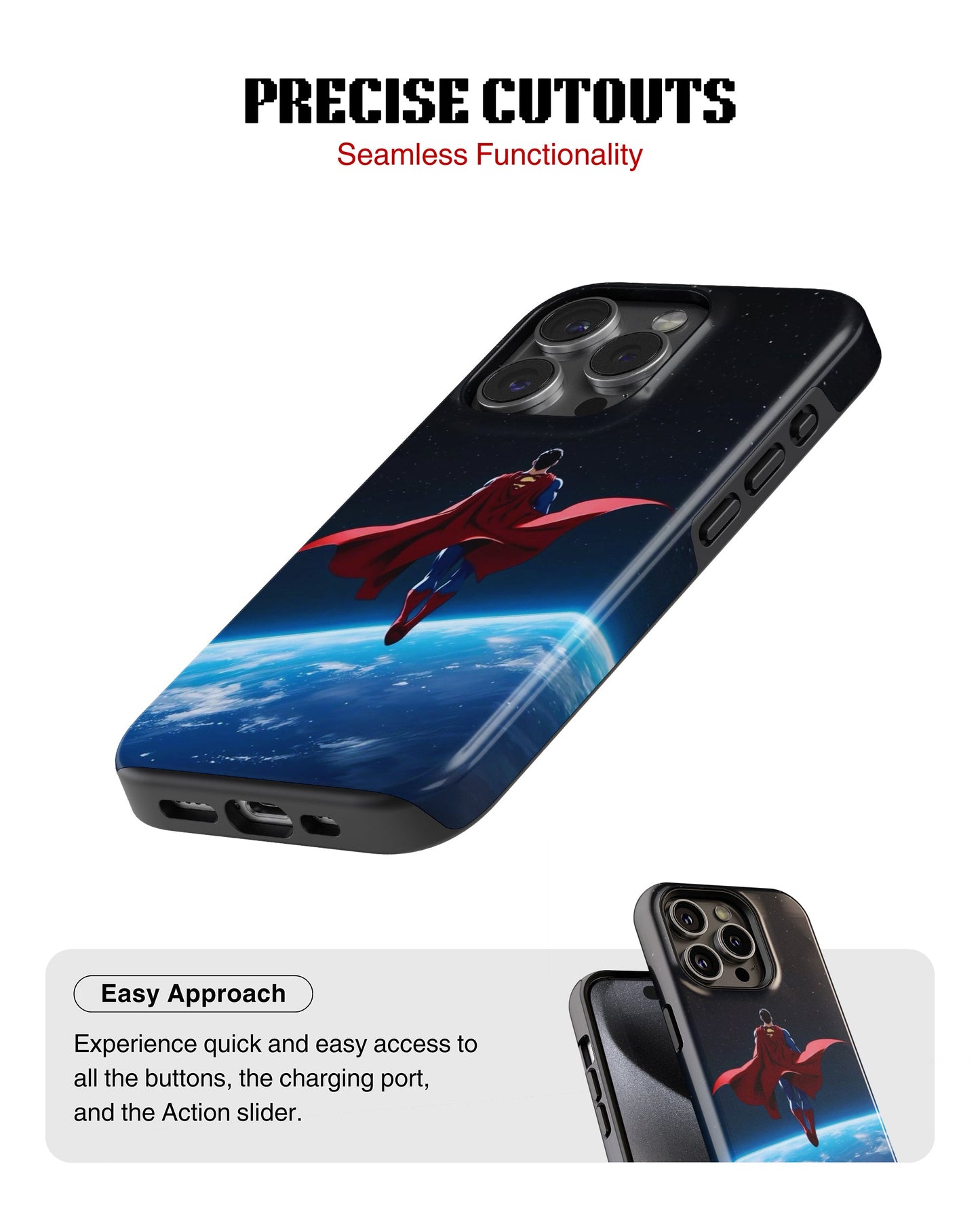 iPhone 13 Pro Max Tank Case | Superhero (Last Flight)