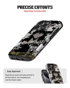 iPhone 17 Pro Tank Case | Anime (Manga Noir)