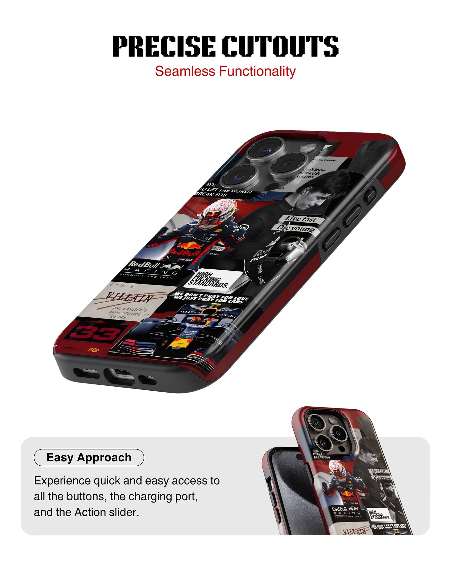 iPhone 13 Pro Tank Case | Formula 1 (Max Verstappen)