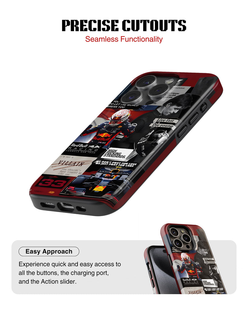 iPhone 16 Pro Tank Case | Formula 1 (Max Verstappen)