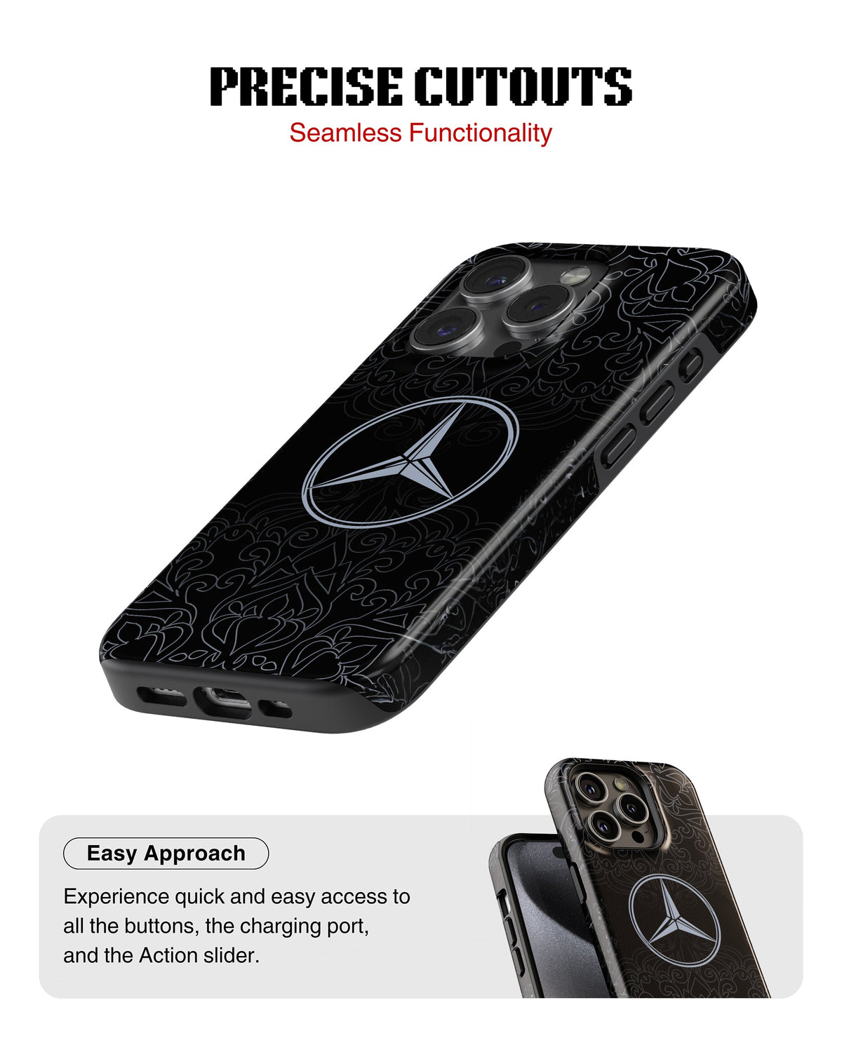 iPhone 13 Pro Tank Case | Sports Car (Mercedes Classics)