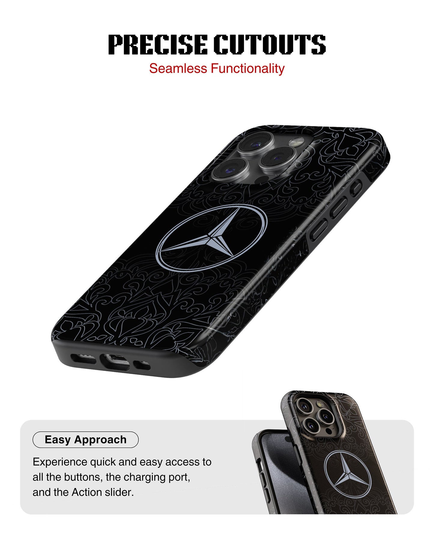 iPhone 13 Pro Tank Case | Sports Car (Mercedes Classics)