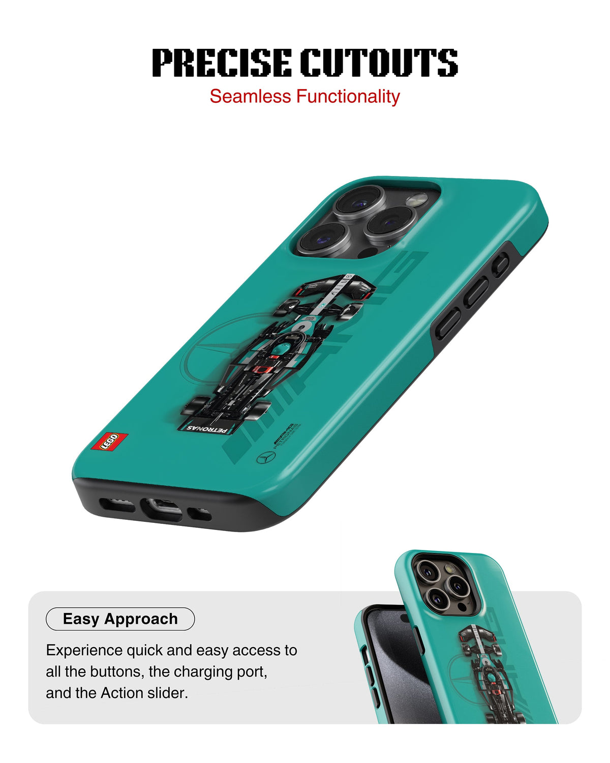 iPhone 12 Pro Max Tank Case | Formula 1 (Mercedes F1)