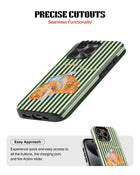 iPhone 16 Pro Tank Case | Girls Aesthetics (Paris Croissant)