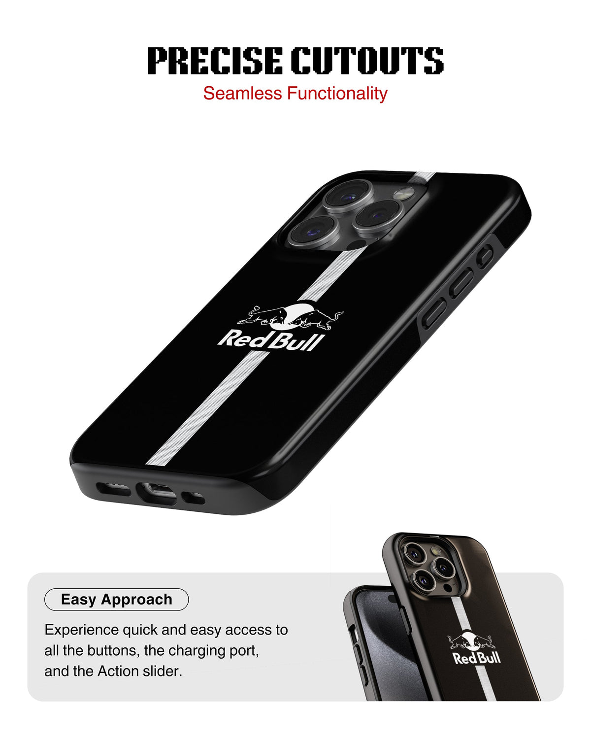 iPhone 13 Pro Tank Case | Formula 1 (Redbull Logo)