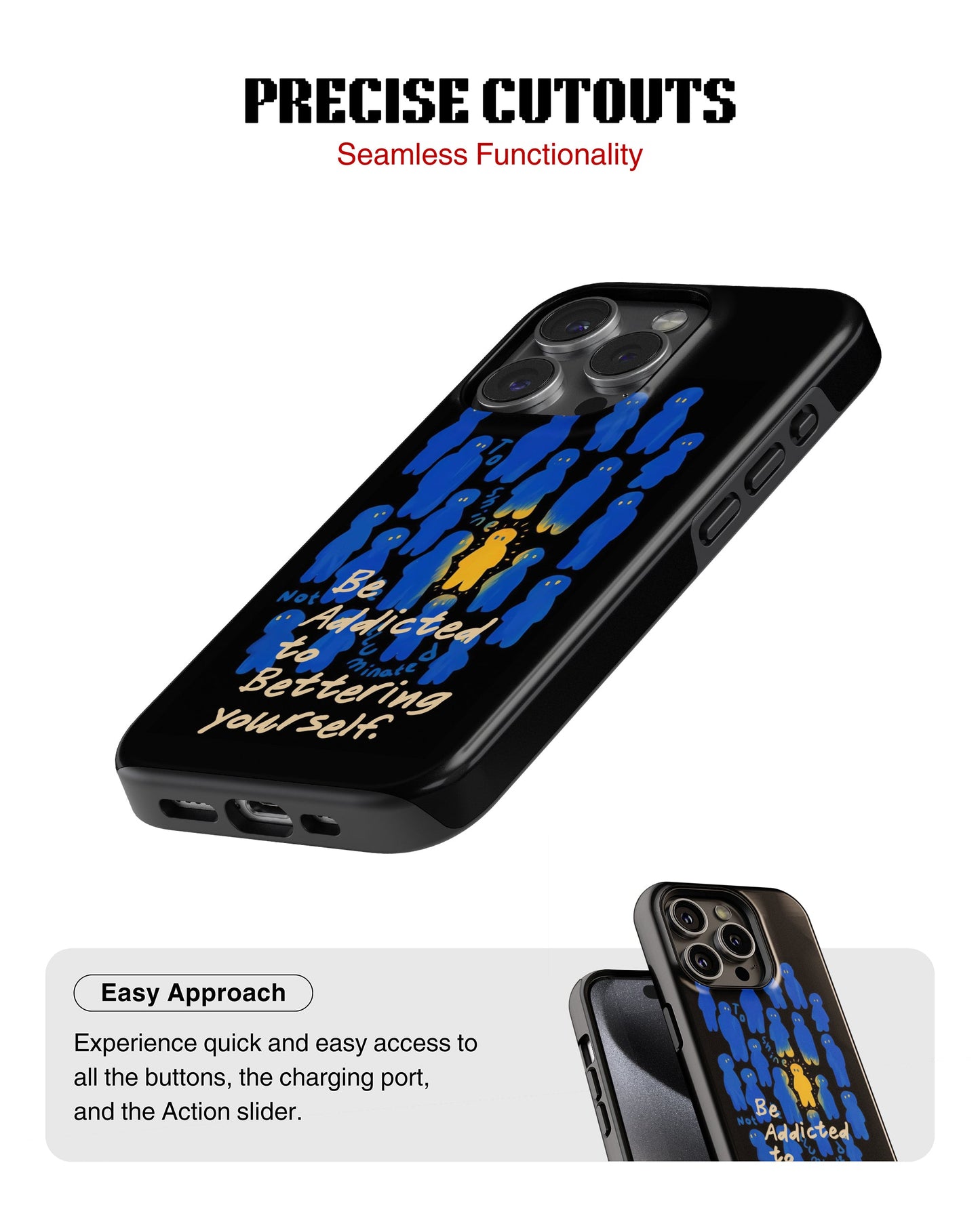 iPhone 13 Pro Max Tank Case | Modernism (Self Upgrade)