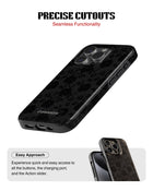 iPhone 12 Pro Tank Case | Textures (Shadow Bloom)
