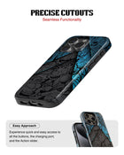 iPhone 15 Pro Max Tank Case | Modernism (Shadow Crowd)
