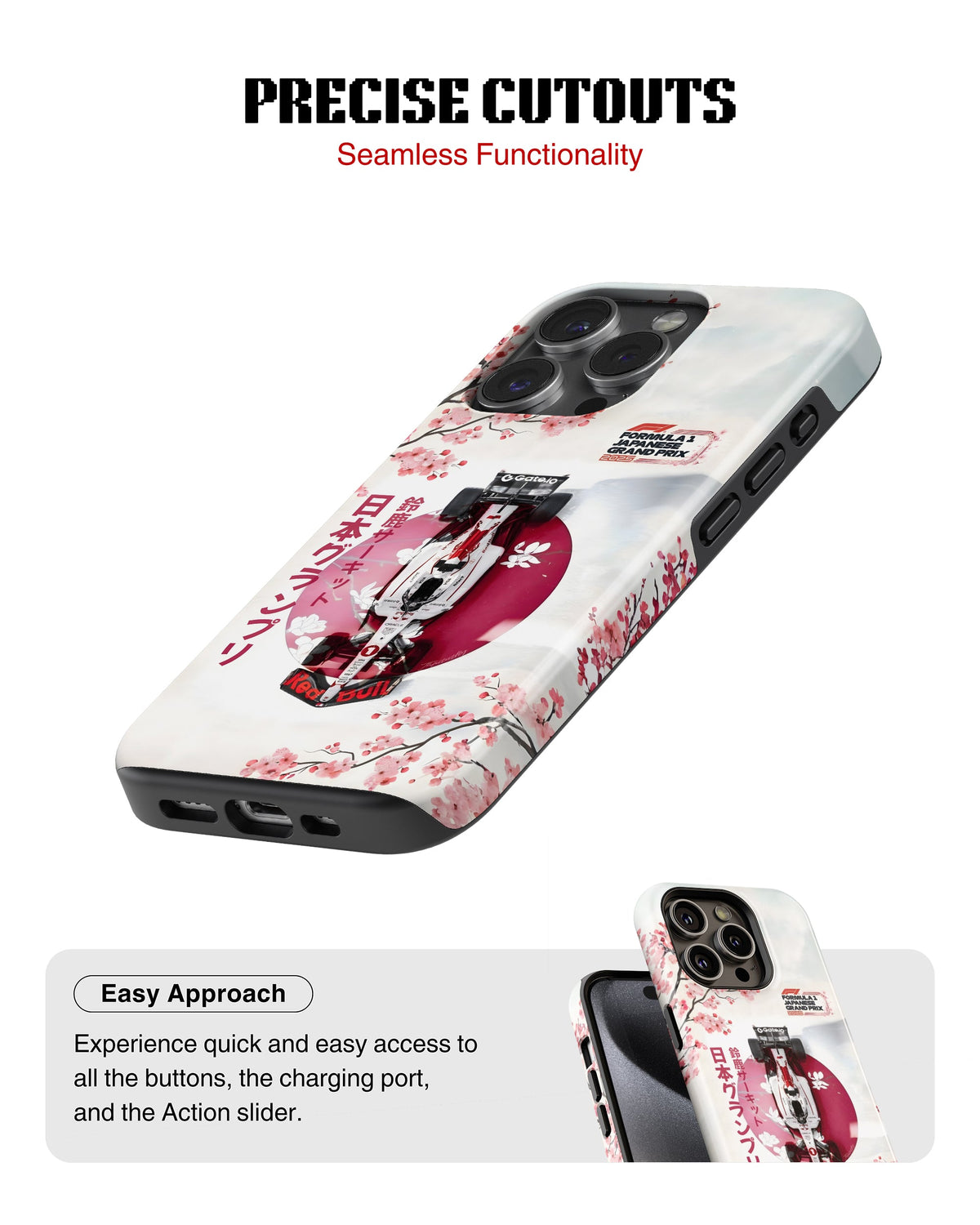 iPhone 13 Pro Tank Case | Formula 1 (Suzuka Grid)