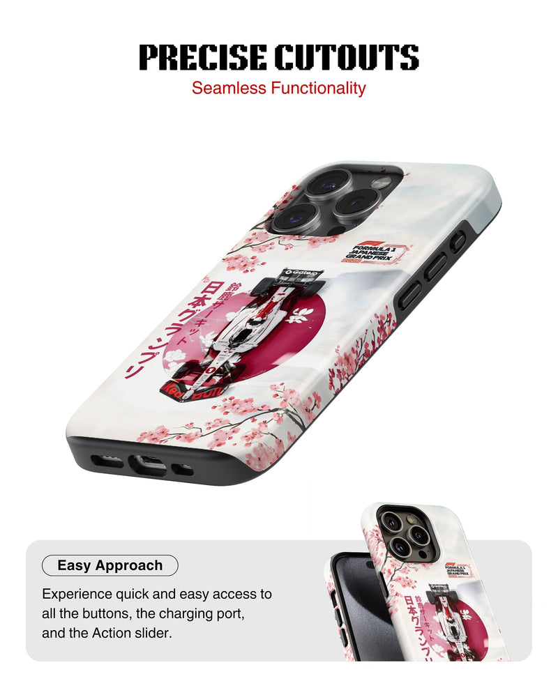 iPhone 13 Pro Max Tank Case | Formula 1 (Suzuka Grid)