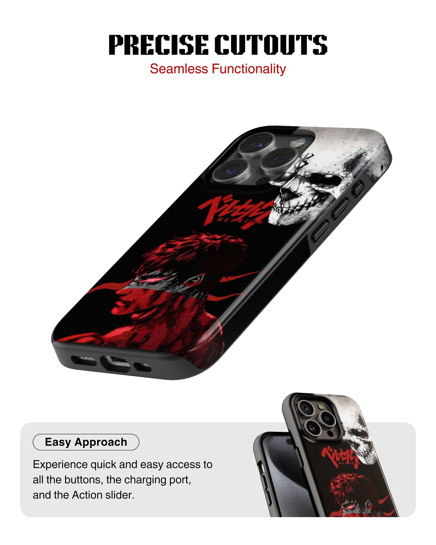 iPhone 12 Pro Tank Case | Anime (The Eclipse)