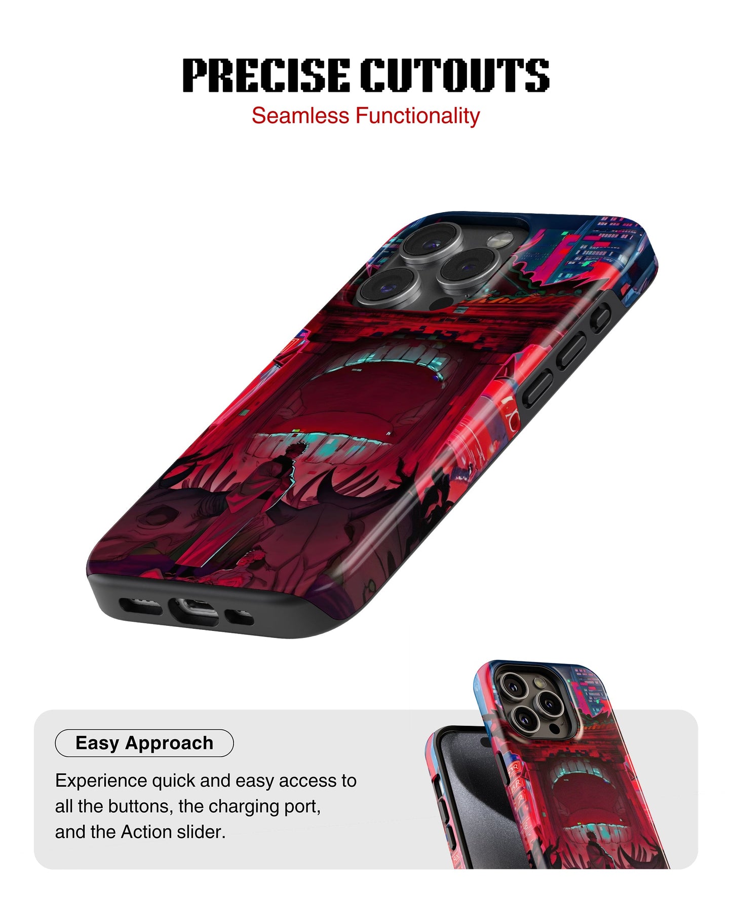 iPhone 13 Pro Tank Case | Anime (The Shrine)