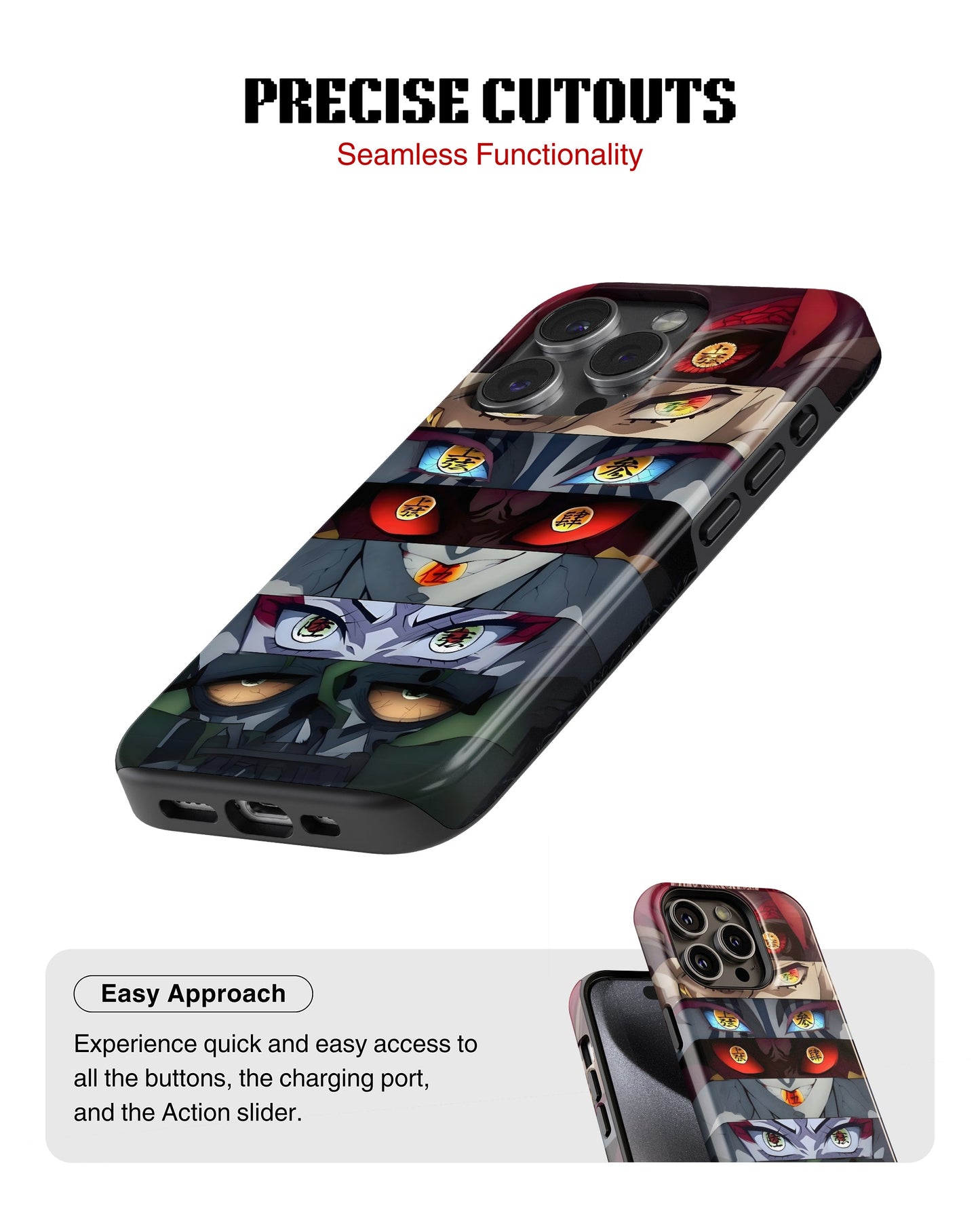 iPhone 14 Pro Tank Case | Anime (The Upper Moons)