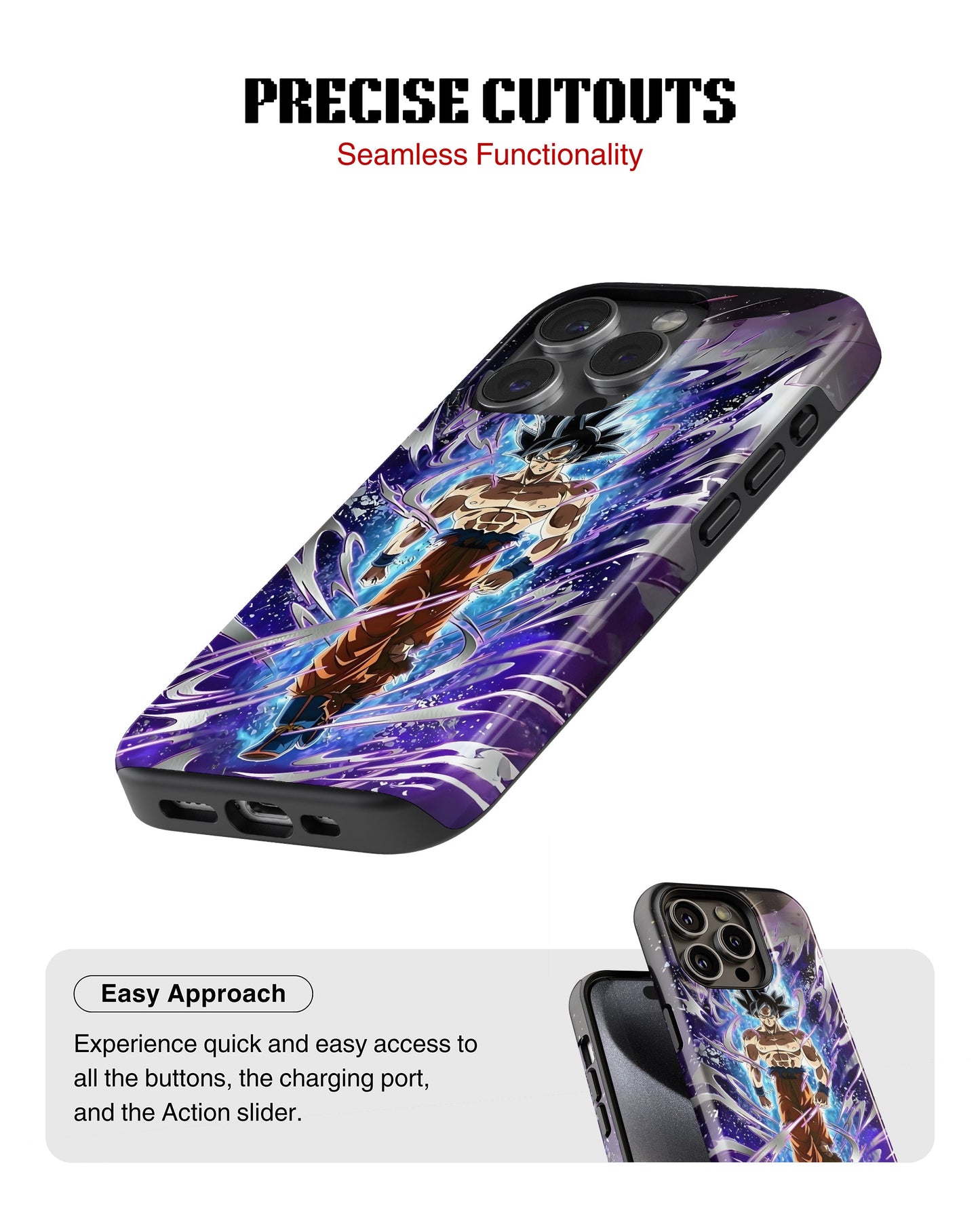 iPhone 13 Pro Max Tank Case | Anime (Ultra Ascension)