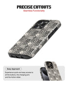 iPhone 17 Pro Max Tank Case | Textures (Vintage Mosaic)