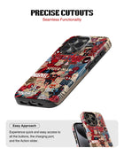 iPhone 16 Pro Max Tank Case | Superhero (Web Diaries)