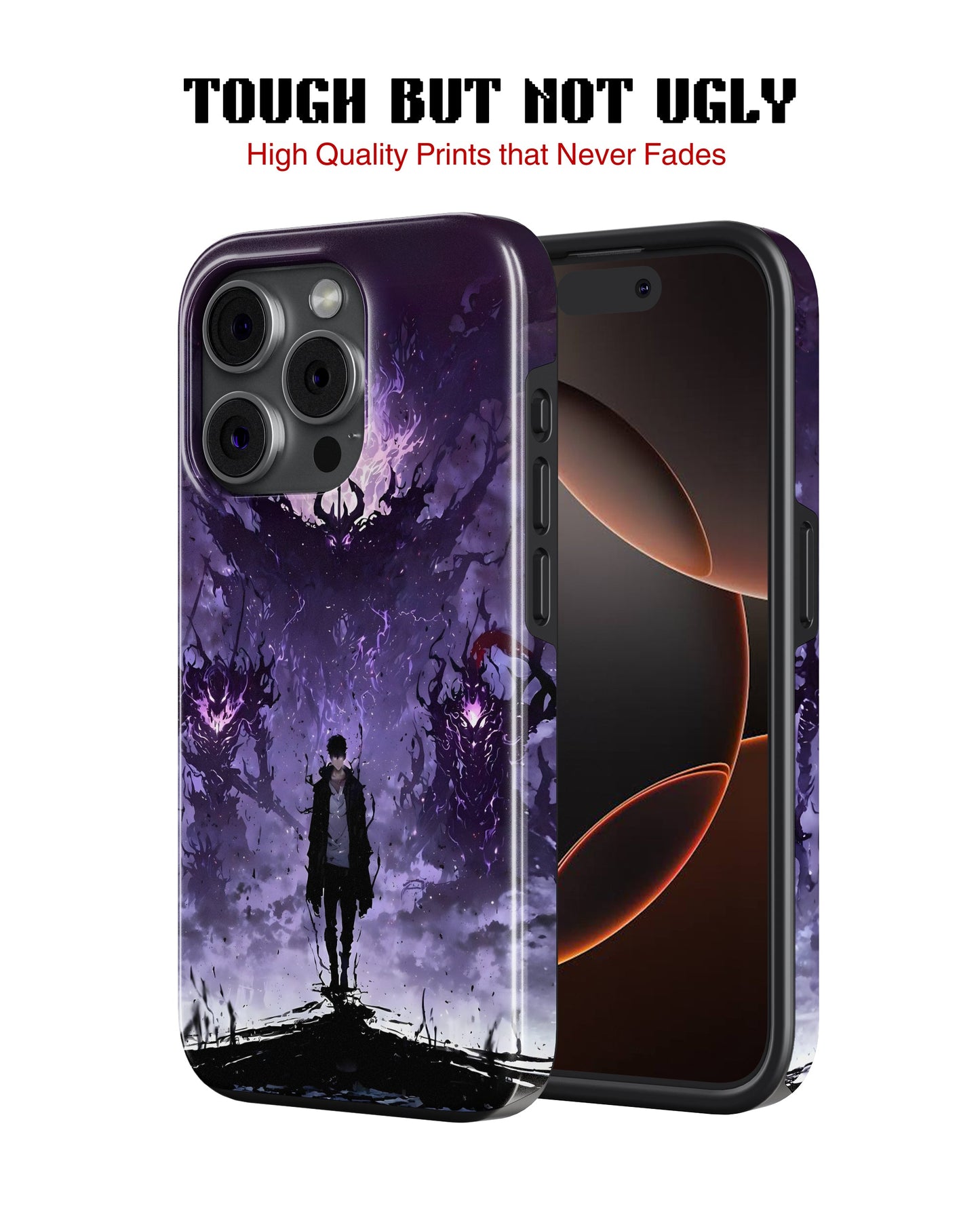 iPhone 16 Pro Max Tank Case | Anime (Abyss Gate)