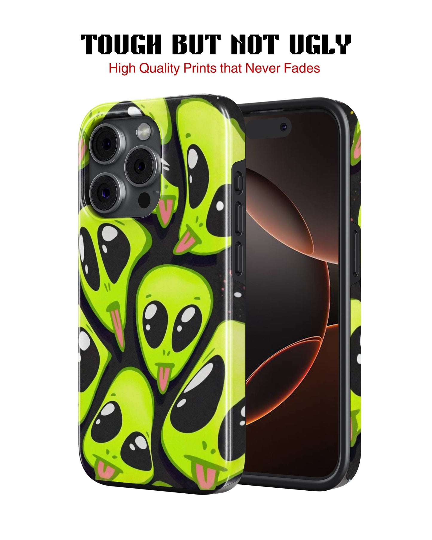 iPhone 15 Pro Tank Case | Modernism (Alien Stack)