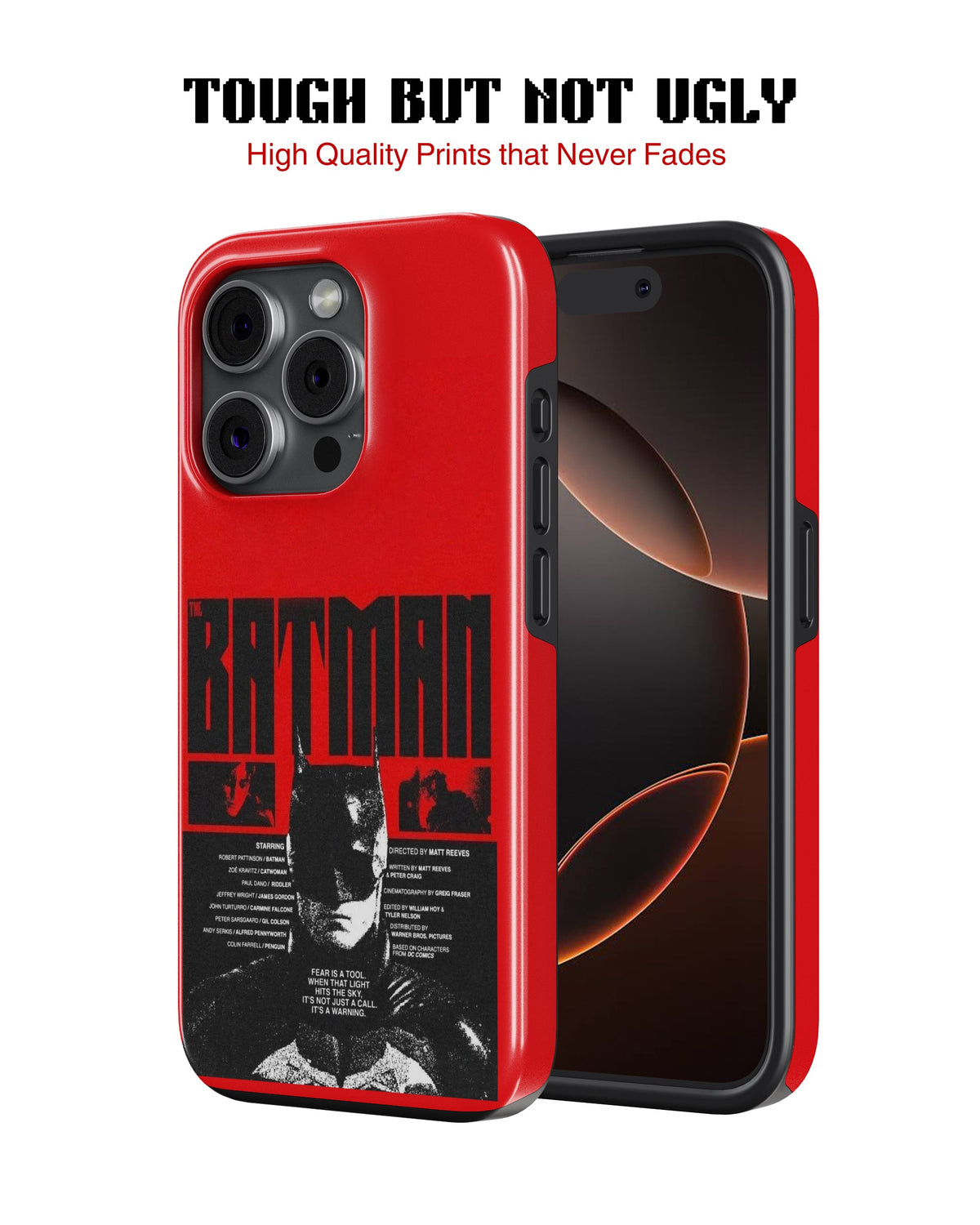iPhone 13 Pro Max Tank Case | Superhero (Batman)