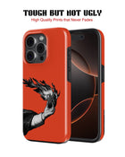 iPhone 13 Pro Max Tank Case | Modernism (Burning Hand)