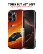 iPhone 16 Pro Max Tank Case | Sports Car (Burning M)