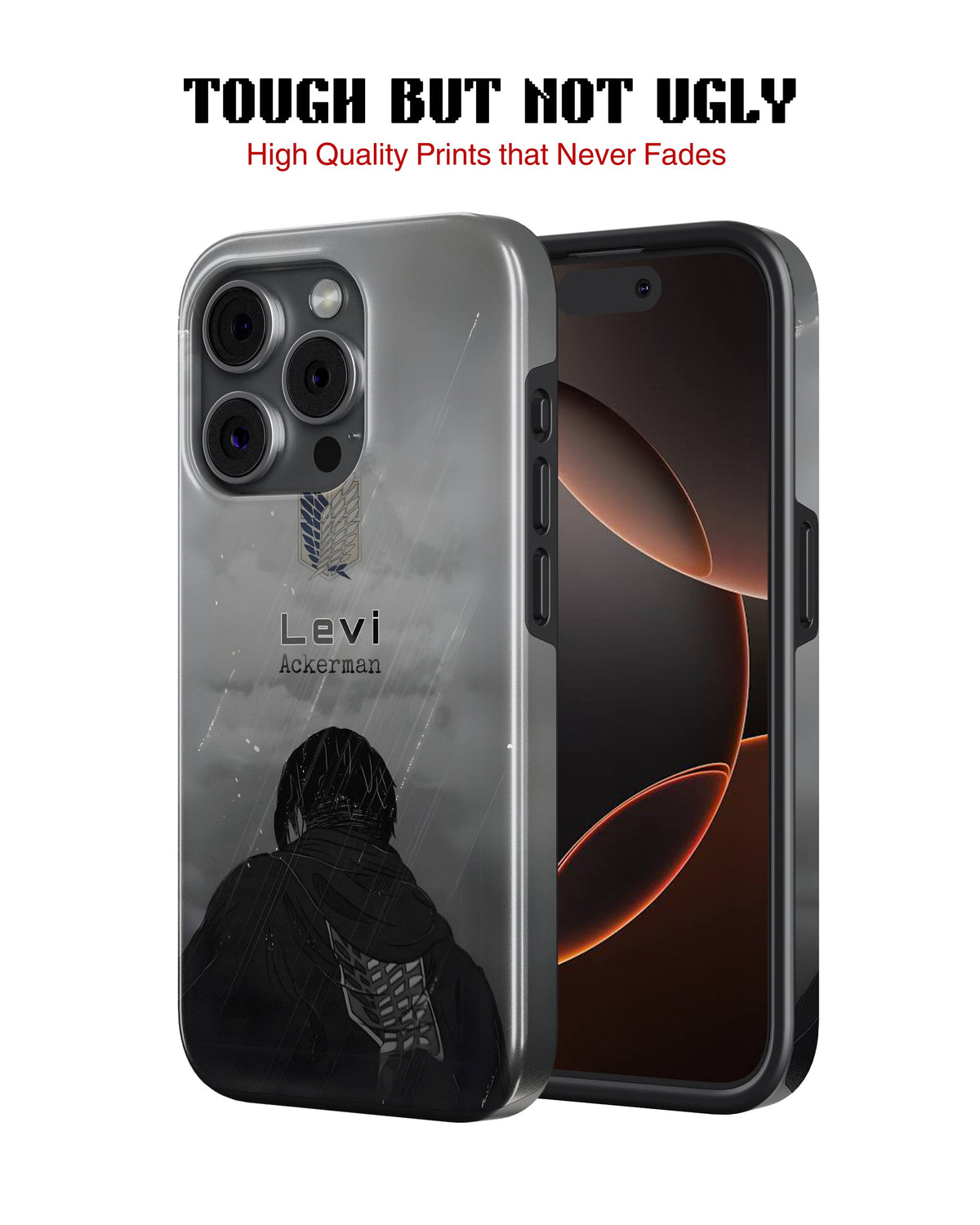 iPhone 13 Pro Tank Case | Anime (Captain Levi)